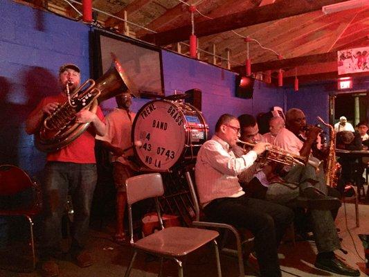 An older Japanese business-man asks to sit in with the band, and proceeds to rocks the house.