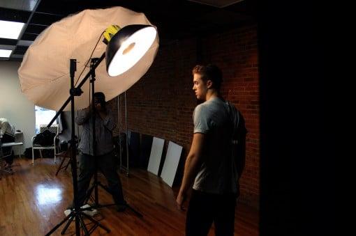 A shoot in the loft