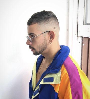 High skin fade French Crop by Emmanuel