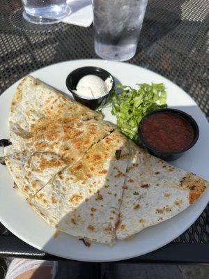 Southwest Chicken Quesadilla. Tasty!