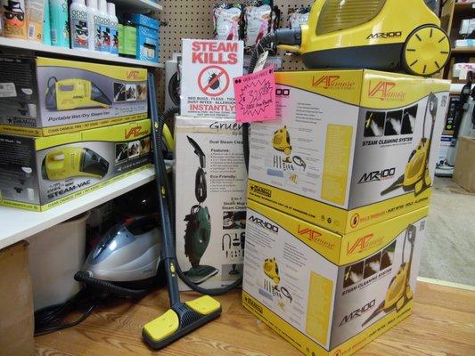 Steam cleaners to get sanitize and kill bugs