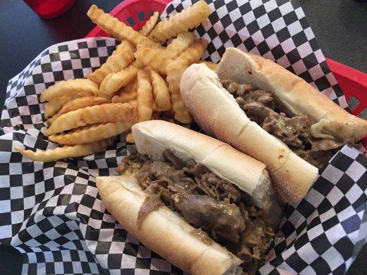 Authentic Philly Cheesesteak!