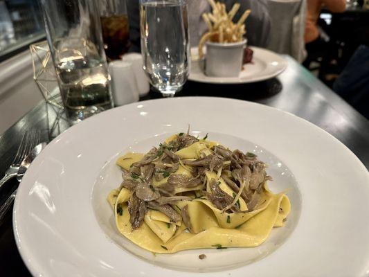 Mushroom tagliatelle