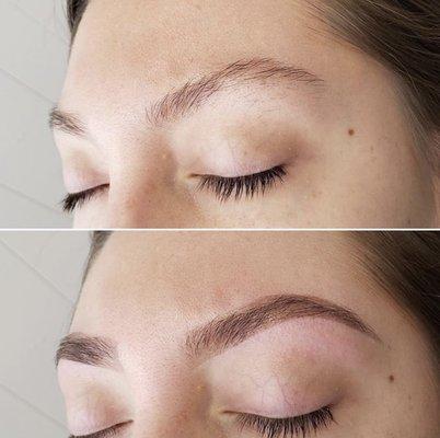 Brow Tinting + Lash Combo