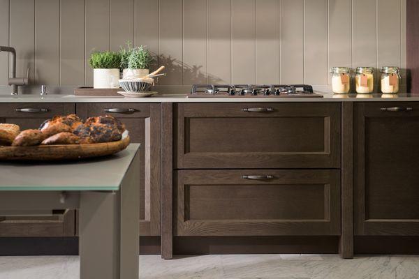 Tabia - Traditional meets Maistri in these beautiful European cabinets.