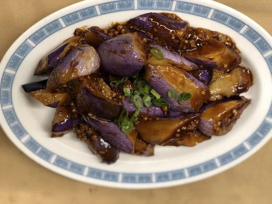 Oriental Eggplant in garlic sauce