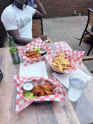 Great wings, and the BEST fries in the city. Hands down.