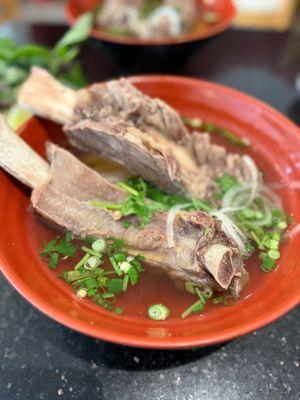 Pho Bo with ribs (Beef Ribs)