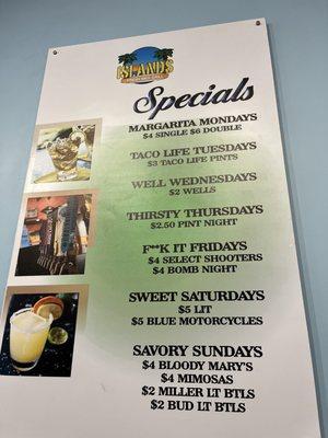 Nice specials