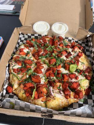 Tandoori Chicken Pizza