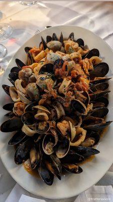 Seafood and pasta