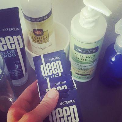 I love using Deep Blue during treatments to decrease inflammation in the body.