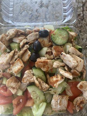 Mixed salad w/ chicken