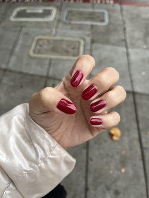 gel manicure