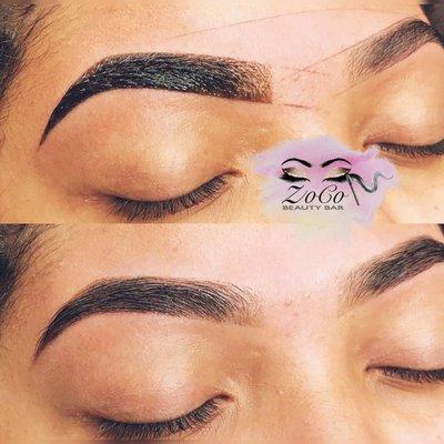 Eyebrow Tinting