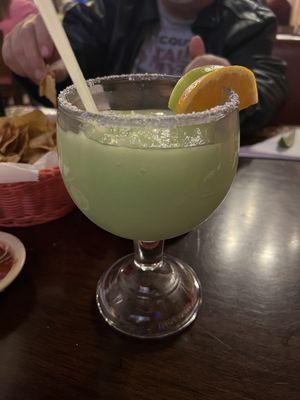 Delicious frozen margaritas