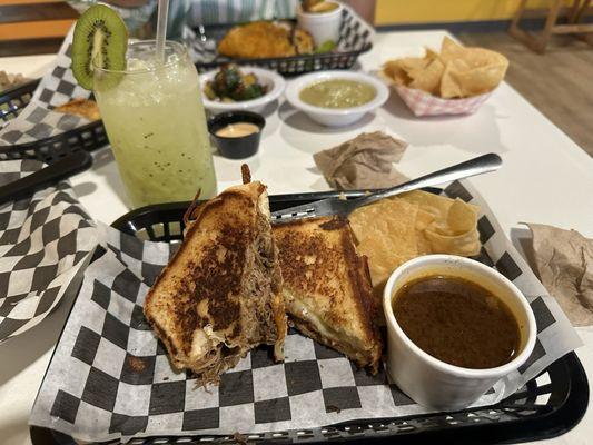 Birria grilled cheese