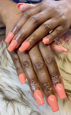 Après Gel Extensions with Gel Polish Visit my IG/FB @nailove_by_annette