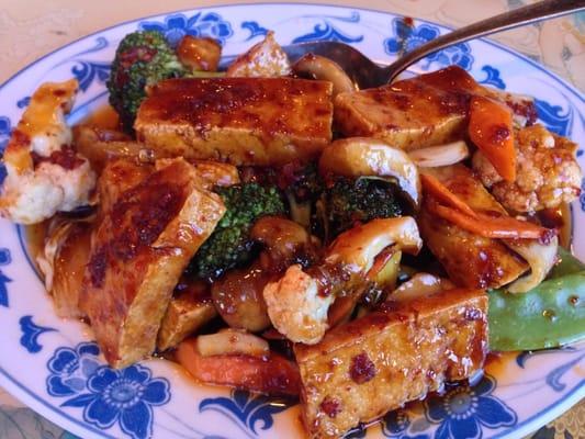 Tofu Vegetables in Garlic Sauce