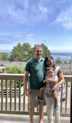 Congrats to my clients Jeff & Hitomi on the purchase of their new-first home with amazing views of the Monterey Bay! I love my job!