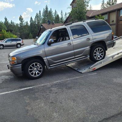 Great service, towing my Denali on their flatbed. Alternator went out.