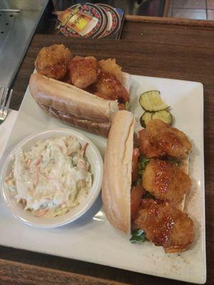 Shrimp Po Boy. Delicious