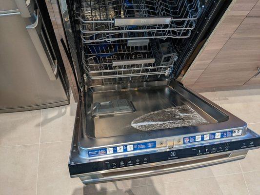 Dishwasher upon move in