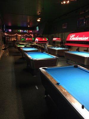 Other half of pool hall