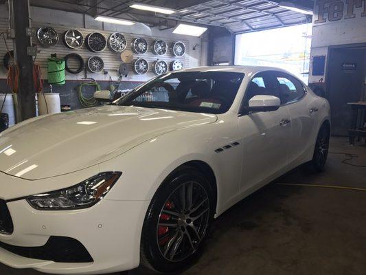 Maseratti freshly detailed !!