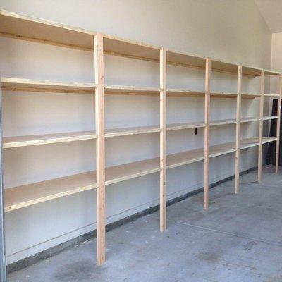 Get Organized with New Garage Shelving!