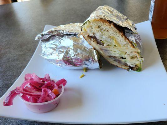 Torta de Milanesa (Beef), no tomato