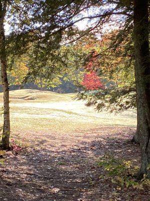 Worst course conditions ever, way over priced for fees for 18 with cart. No discounts for members or reciprocal members.