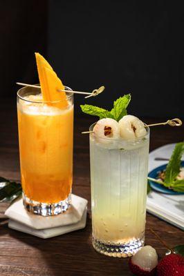 Mango and Lychee Specialty Drinks!