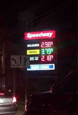 We are at war and an election is soon. Cheap gas!