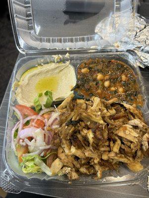 Chicken Shawarma Platter