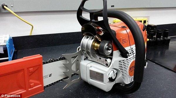 Stihl Jet Saw prototype. Sounds awesome! https://bit.ly/JETSAW