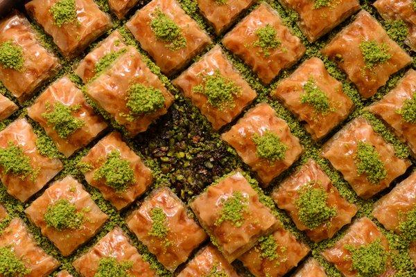 Finish off your Middle Eastern Feast with our Baklava