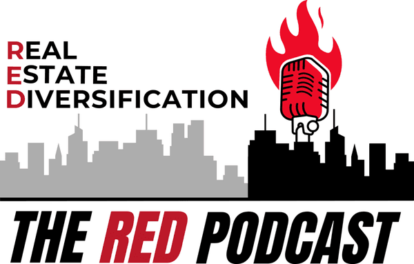 The RED Podcast Official Logo | KC Real Estate Law