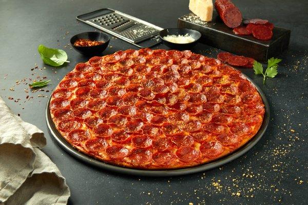 Pepperoni (100 pieces of pepperoni on every large!)