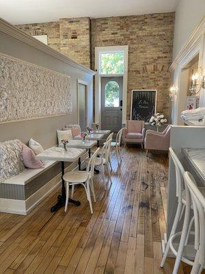 Beautiful seating area