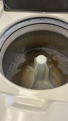 faulty washing machine