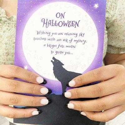 #nailsart #acrylicnails #dip #fullset  #manicure #GelX#halloween2022 #Fall2022