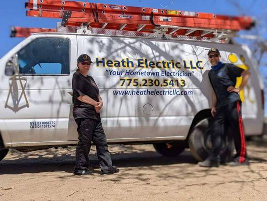 The Heath Electric team!