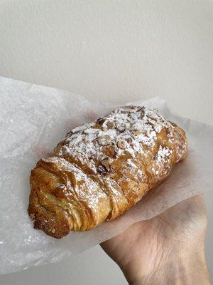 $2.75 Almond Croissant. Very nice, not too sweet