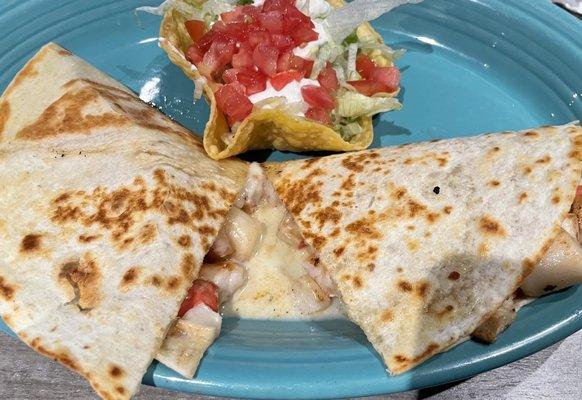 Seafood Quesadilla 9/7