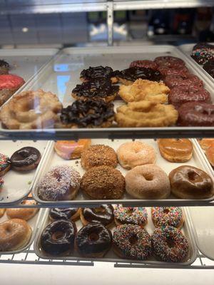 Variety of donuts to choose from