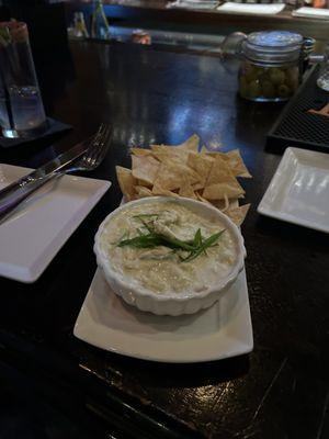 Snacks!!!! Artichoke dip come and try