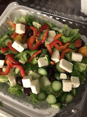 Greek salad lots of goodies