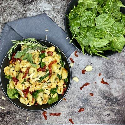 Crispy Gnocchi and Cauliflower