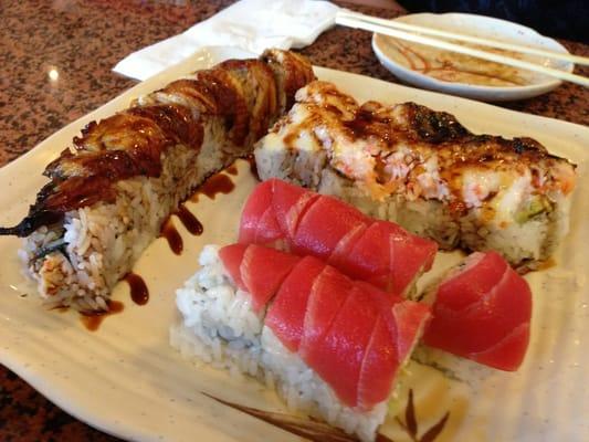 Tokyo , eel and lobster rolls